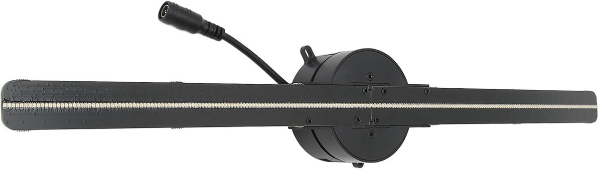 OmGoods - Dailygoody - Holografische 3D-led-ventilator - Holografische ventilator - Gepersonaliseerde videobewerking - 176 graden kijkhoek - WiFi-projector - Ge...