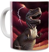 Dino Lightning Rex Red Sky - Mok 440ml 440