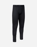 Legging long thermique noir pour homme, debout.