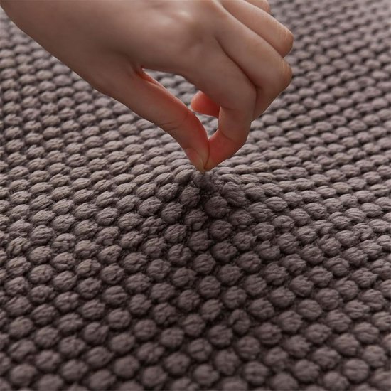 Japanse Futonmatras - Opvouwbare Vloermatras - Comfortabel Slapen - Vierkant Gestikt - 90x200cm - Grijs — afbeelding 2