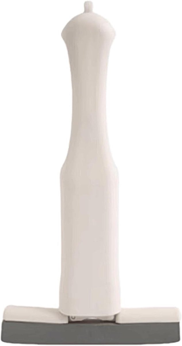 Herbruikbare Dweil - Spons Mop - Vloeren Schoonmaken - Draaibare Kop - 145 x 30 cm - Beige