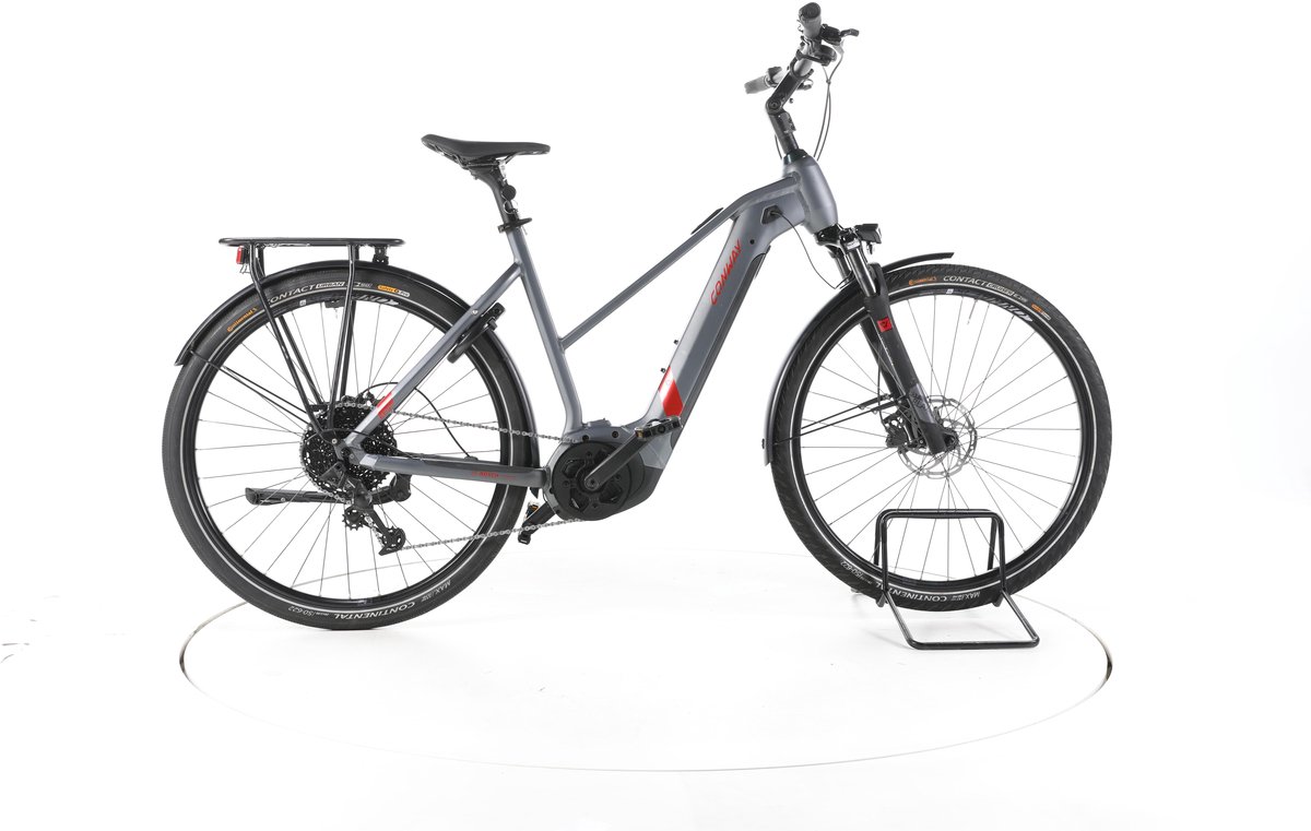 Conway Cairon T 2.0 Elektrische trekkingfiets Bosch Accu 500Wh 28" 2023 grijs