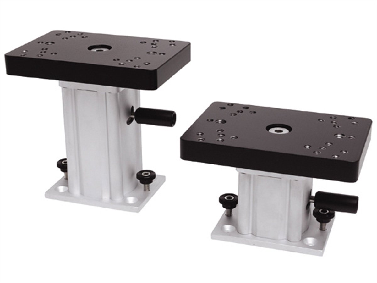 Cannon 6" aluminium draaibare Voet