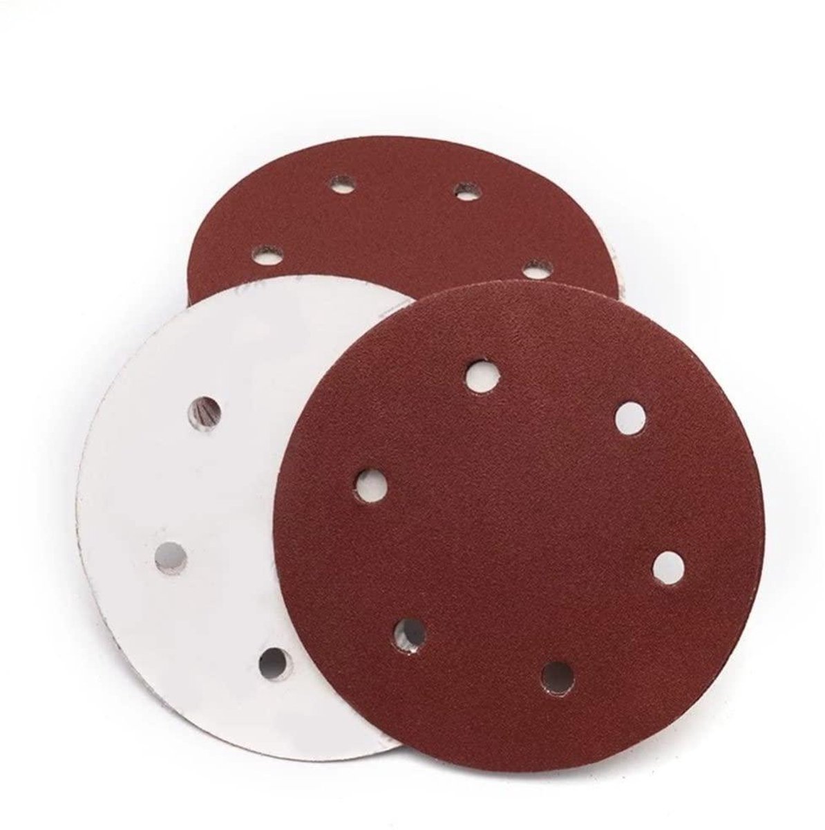 Schuurpapier Set - Schuurschijven - Meubel Afwerking - Aluminiumoxide Korrels - 225 mm 10 Stuks - Rood