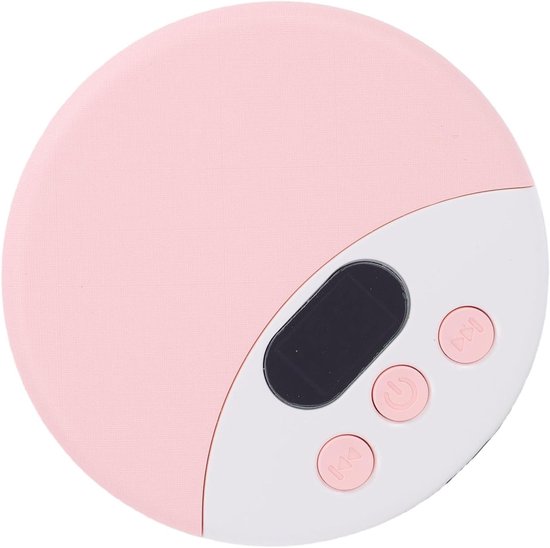Onderkussenluidspreker - Slaapmuziek speaker - Verbeteren slaapkwaliteit - Plat ontwerp - 68 x 68 x 13 mm - Roze — afbeelding 3
