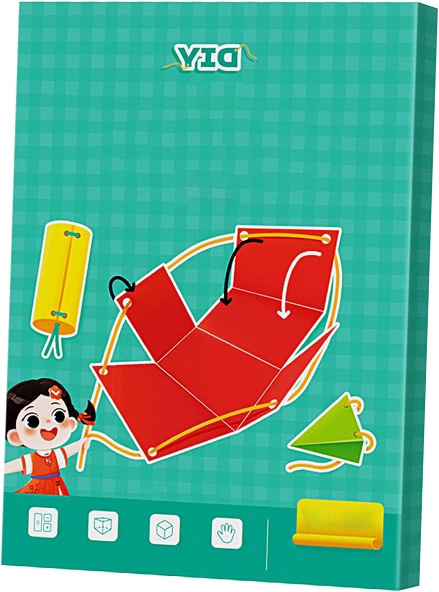 Geometrisch Boek - 3D Leerboek - Ruimtelijk Denken - Interactieve Vormen - 30 x 21 cm - Meerkleurig