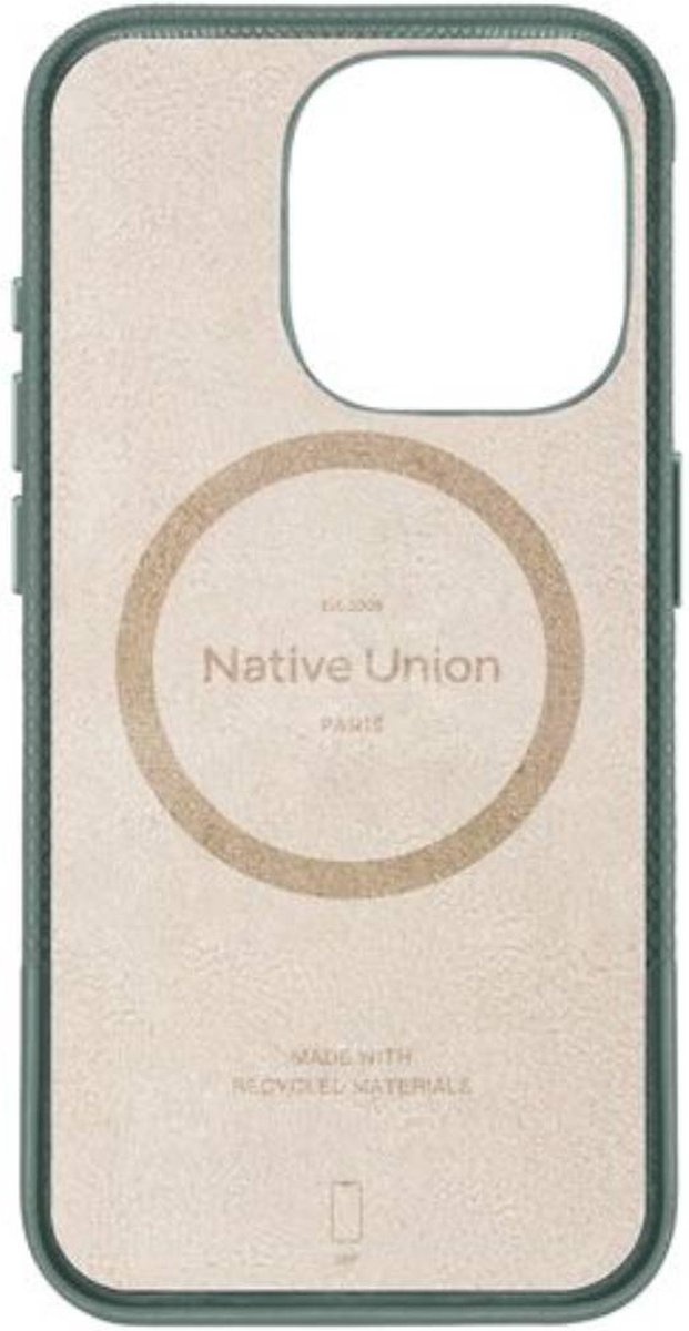 Native Union, Beschermhoes Geschikt voor Apple iPhone 16 Pro Classic MagSafe, Groen