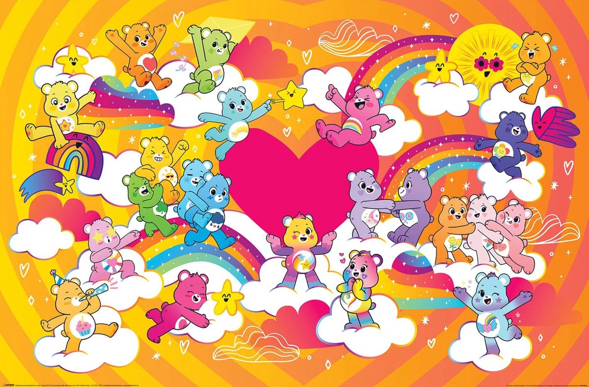 Pyramid Poster Care Bears - Group Landscape 91,5x61cm Divers
