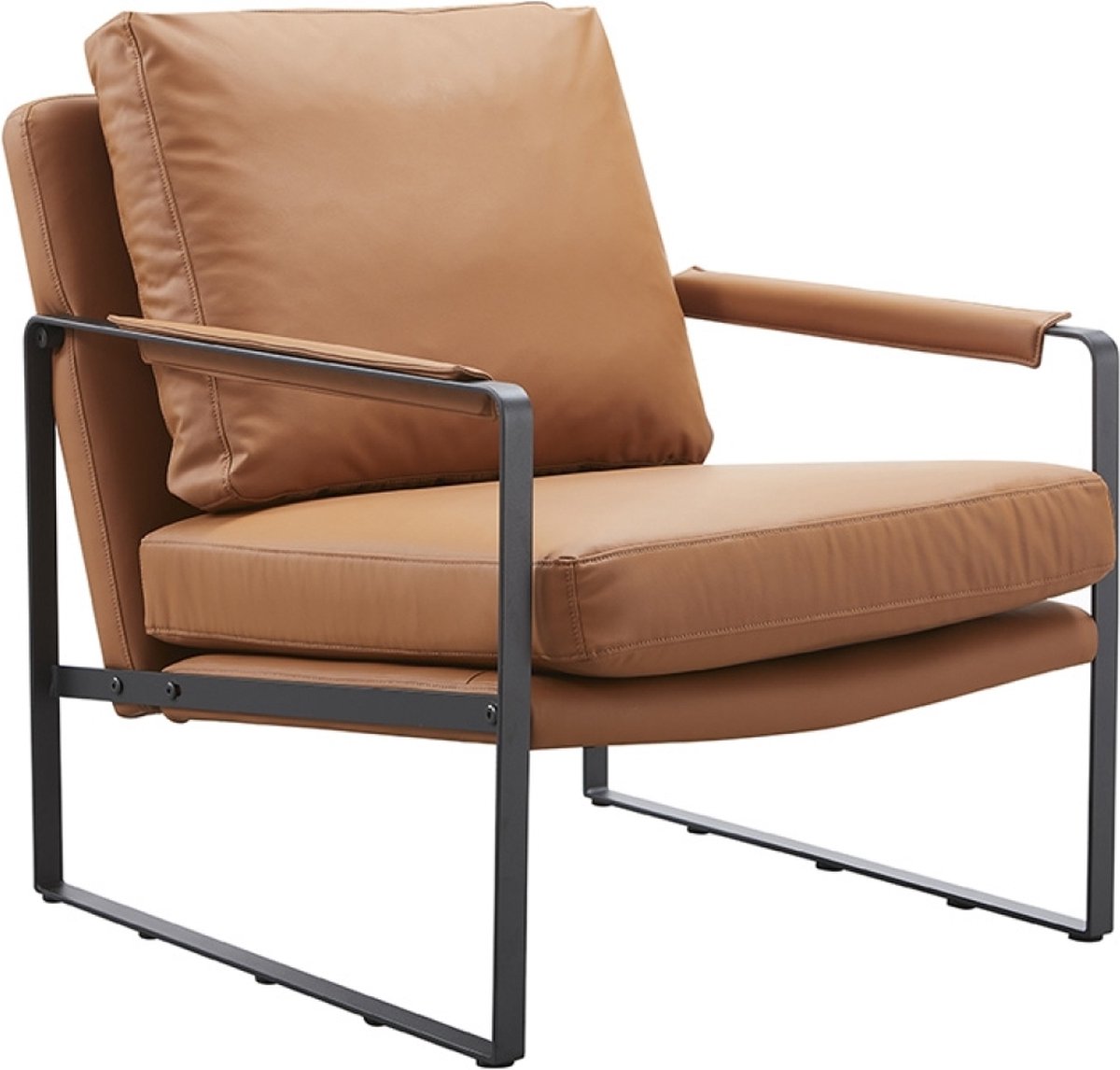 Denver - Loungestoel - Bruin