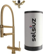 Selsiuz XL Gold / Goud met Combi (Extra) boiler