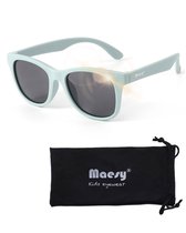 Maesy Kinder Zonnebril Yuki - 6 t/m 12 jaar - Flexibel - UV400 Bescherming - Zonnebril Kind - Licht Blauw