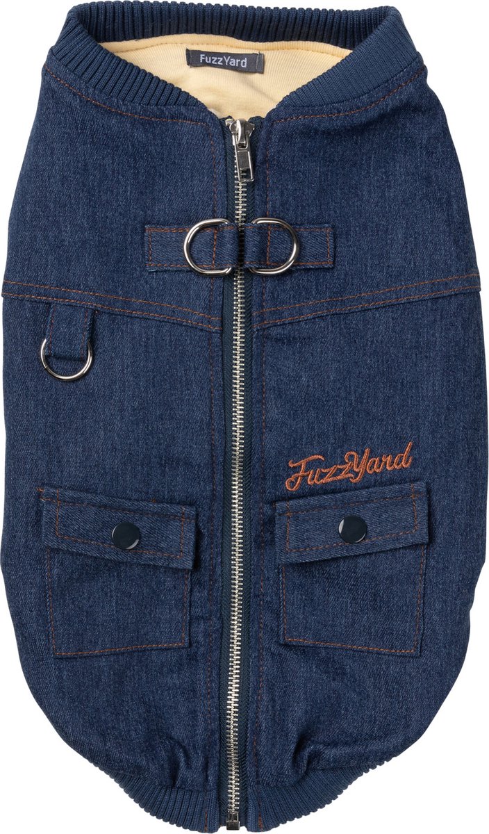 Fuzzyard Hondenjas Harnas Kojima - Hondenkleding - Indigo Size 7