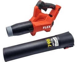 FLEX - GBL 790 18-EC - Auto Droogblazer Draadloos - 790 m³/h - MAX 151km/u + Stubby Nozzle + Blowerband Grey