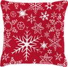 Rouge, Blanc, Cristaux de neige