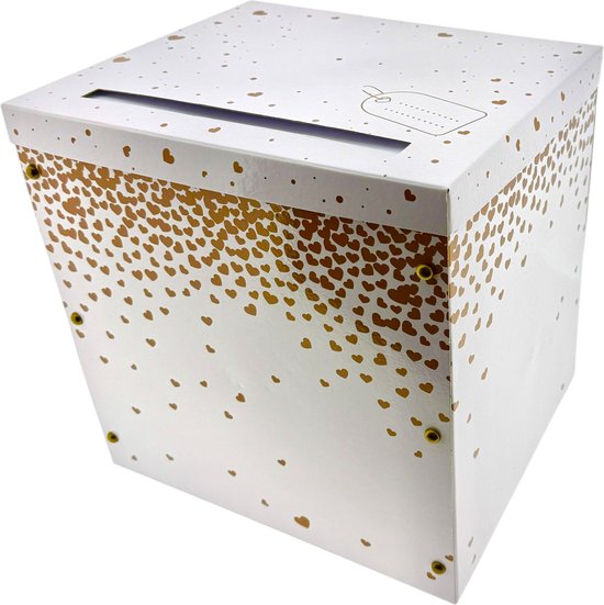 Enveloppen Gift Box - Huwelijkscadeaus Box - Bruiloft - Geld Enveloppen Doos - 25 x 30 x 30 cm