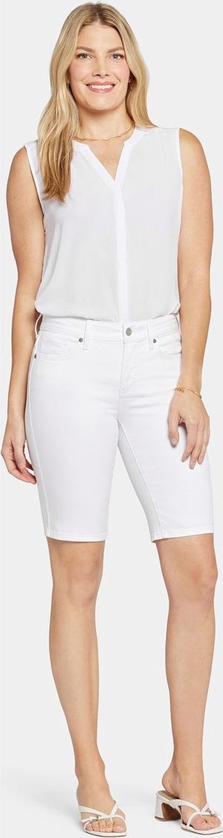 Briella Short Wit Gekleurde Denim