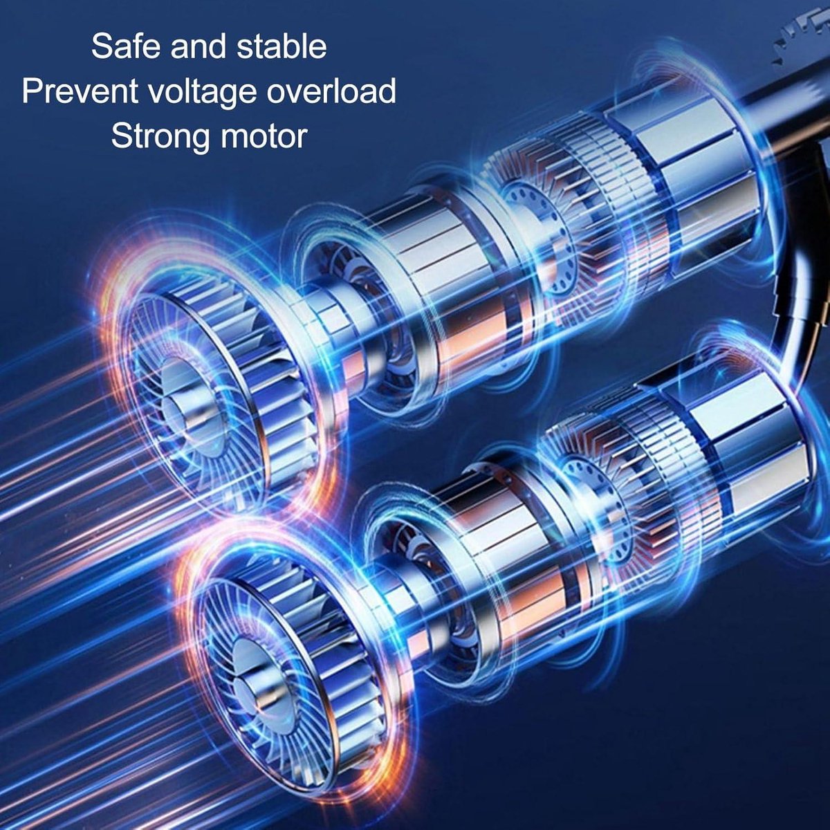 130000RPM Gewelddadige Fan Borstelloze Motor Turbofan Luchtblazer voor