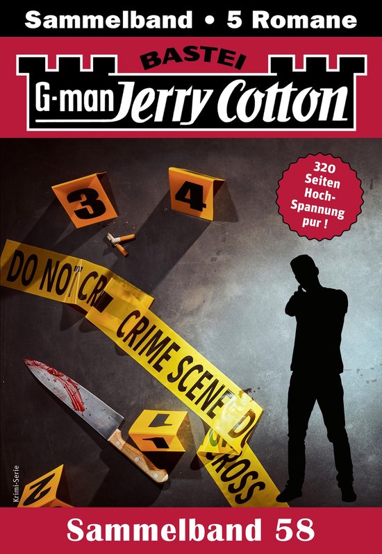 Jerry Cotton Sammelbände 58 - Jerry Cotton Sammelband 58 - cover