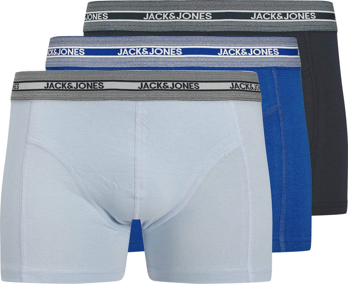 JACK&JONES - JACLEO SOLID TRUNKS 3 PACK JNR - Jongens - Onderbroeken
