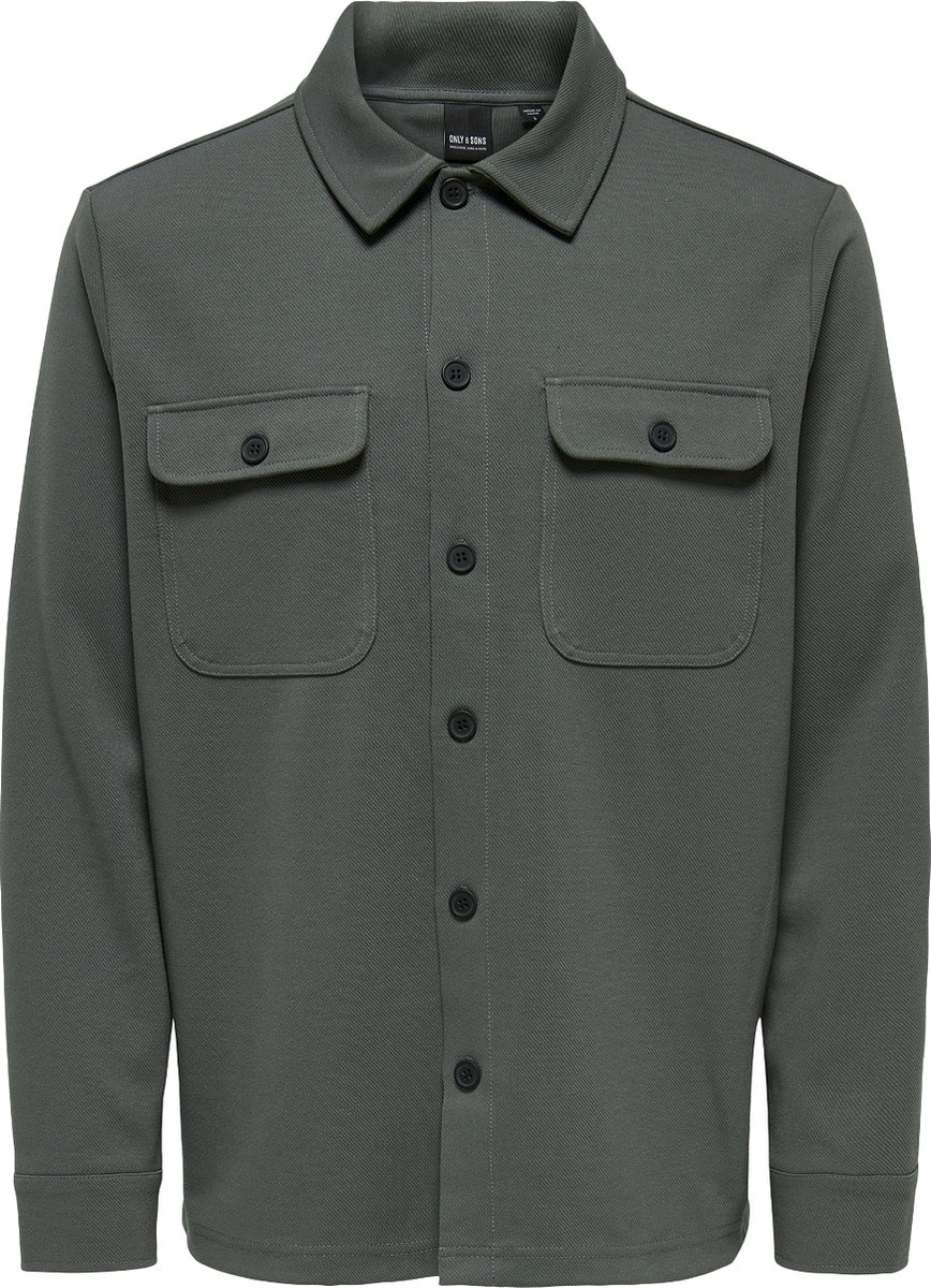 ONLY & SONS- ONSNEWKODYL OVERSHIRT SWEAT NOOS - Heren - Overhemd