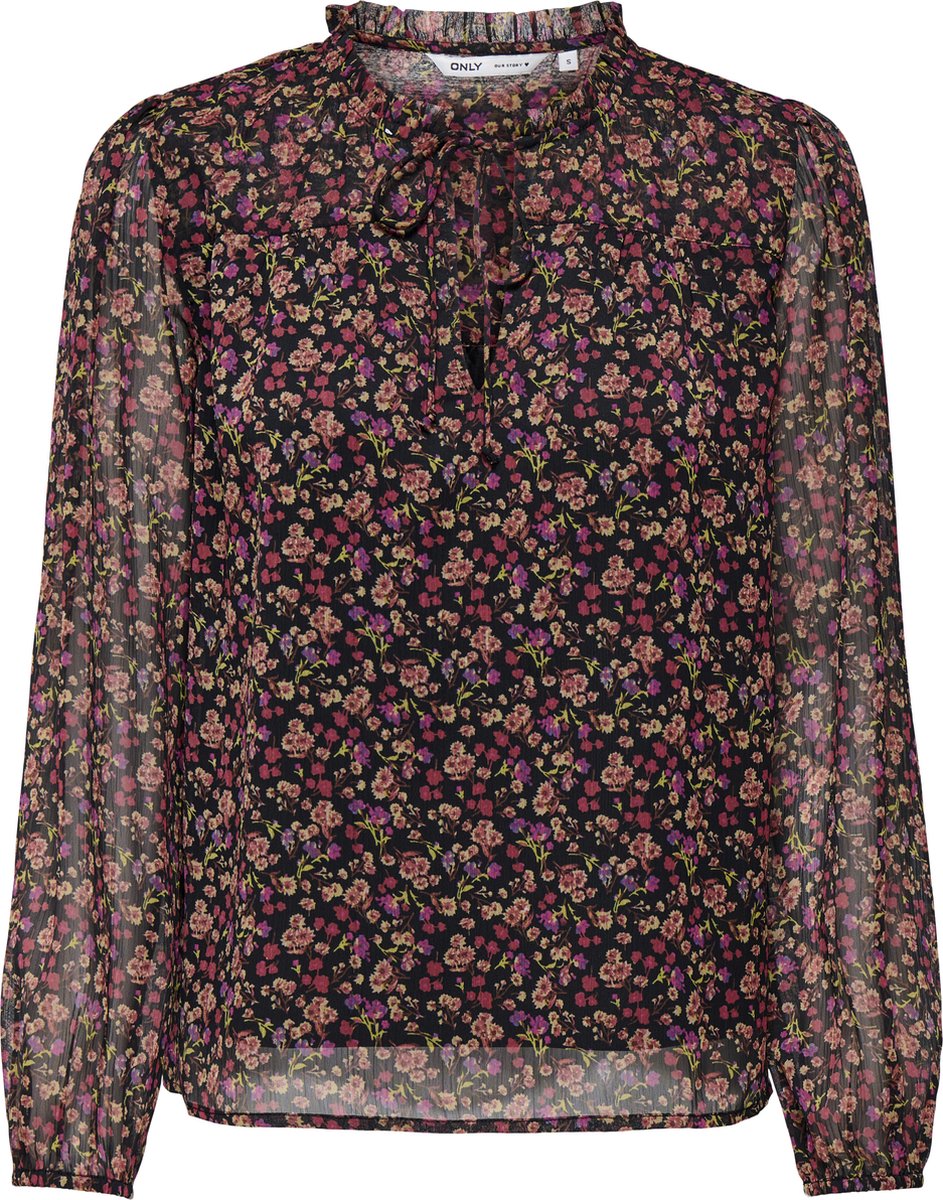 ONLY - ONLDITSY L/S BLOUSE WVN NOOS - Dames - Blouses