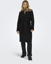 Only ONLALVILDA LIFE WRAP COAT OTW NOOS Dames Lange jassen - zwart - S