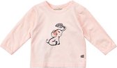 Minymo - meisjes shirt - lange mouwen - roze - Maat 68
