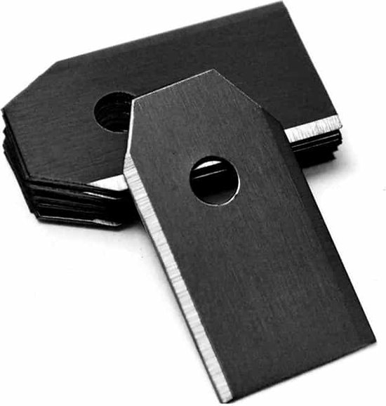 To the South® Robotmaaier Mesjes Black Coated (Limited Edition) geschikt voor Ferrex R800 Easy - 3 stuks