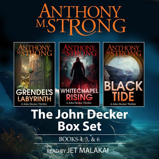 John Decker Supernatural Thriller Box Set, Books 4, 5, and 6 - cover