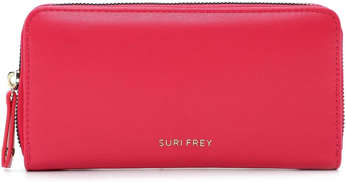 SURI FREY Portemonnee Josy Zip Around Wallet Pink Roze