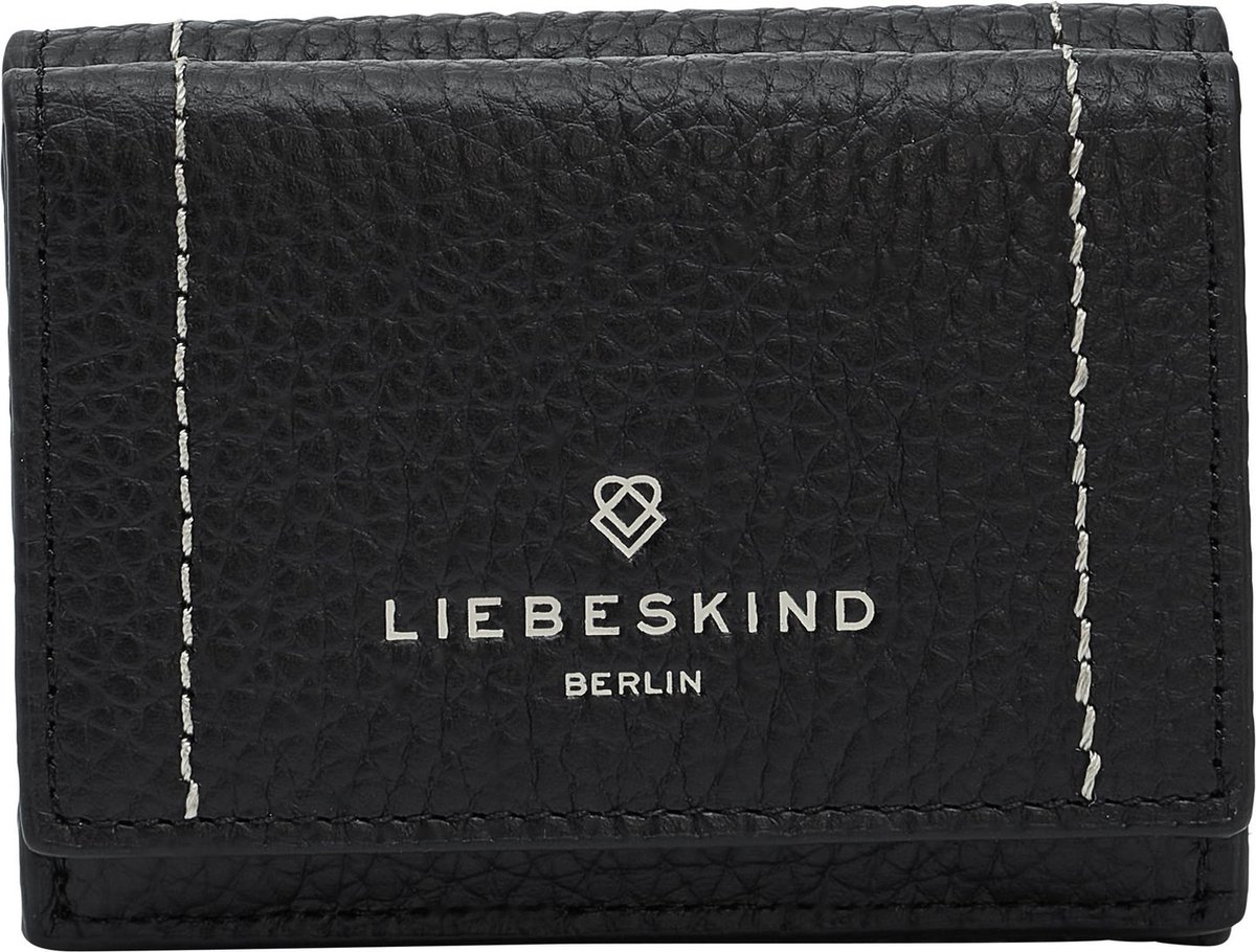 LIEBESKIND BERLIN Leren Portemonnee Geri Lillian Wallet Black Zwart