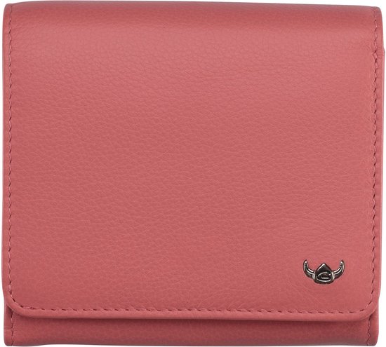 Golden Head Cuir porte-monnaie Madrid RFID Protect RV-Börse 3335 Koralle corail