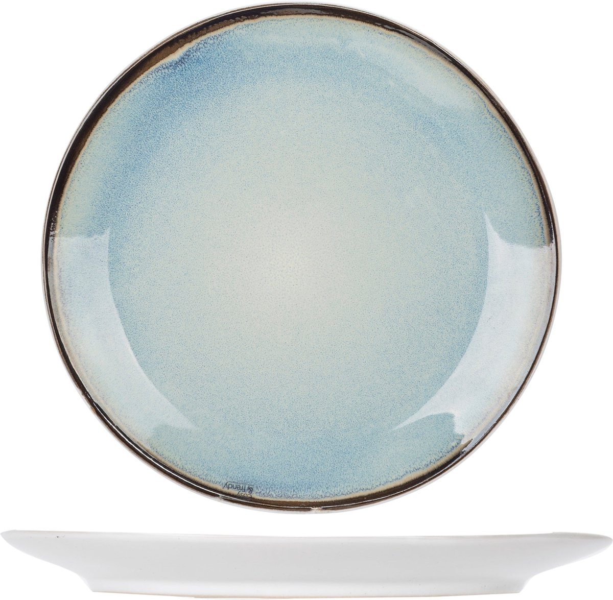 Cosy & Trendy Ontbijtbord / Dessertbord Fez Blauw ø 23 cm
