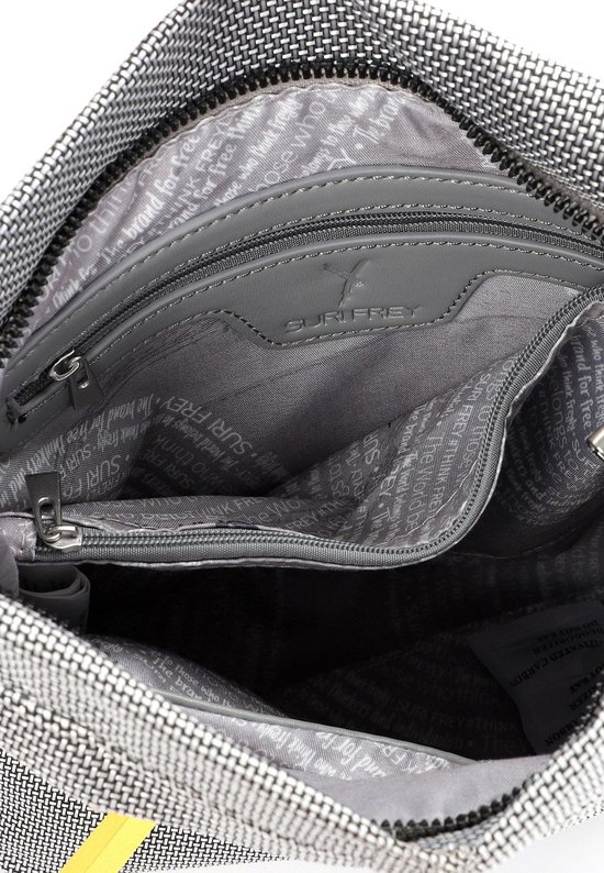 SURI FREY Sac à épaule bandoulière Suri Sports Marry Crossover Bag Lightgrey Gris Blanc
