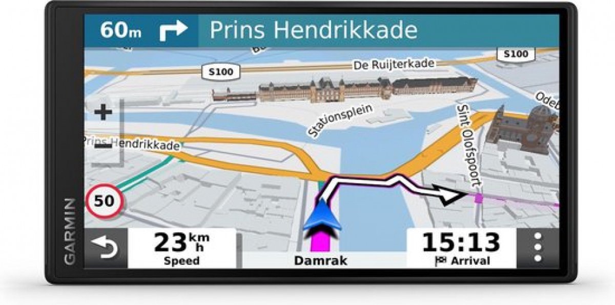 Garmin DriveSmart 55 MT-S - Navigatiesysteem auto - Spraakbesturing - Smartphone meldingen - Live parkeren - Europa thumbnail 2