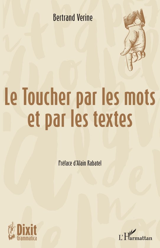Le Toucher par les mots et par les textes - cover