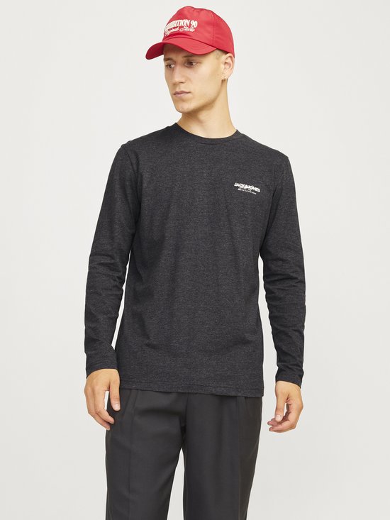 Pull Homme JACK&JONES JJALVIS TEE LS CREW NECK - Taille L