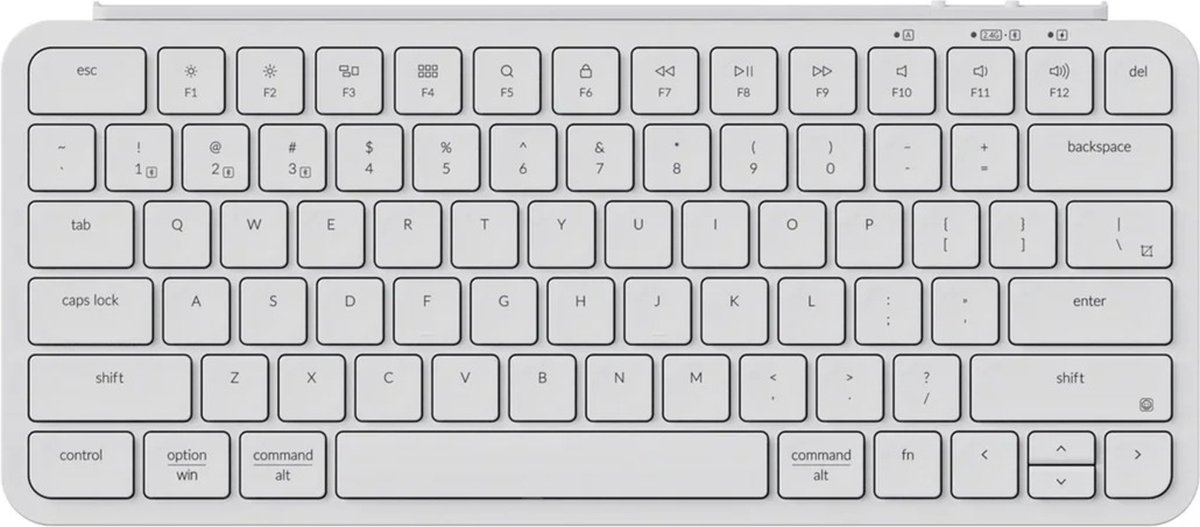 Keychron B1 Pro-K8 toetsenbord 75%, ABS Keycaps, 2.4GHz | Bluetooth 5.2 | USB-C