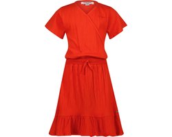Vingino Pommelien Meisjes Jurk - Breeze red