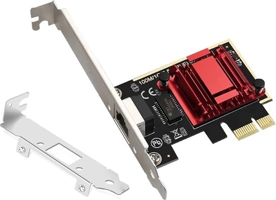 25G Base-T PCIe-netwerkkaart Met Realtek RTL8125B - Maak Van De PCIe Sleuf Een 25 G Ethernet Poort Pci Express Ethernet Adapter Voor Windows En Linux Hoge Snelheid 2500 1000 100 Mbps