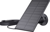 Protectly® Zonnepaneel - Geschikt voor Protectly Beveiligingscamera Draadloos Buiten en Binnen - Buitencamera - Buiten Camera Met Nachtzicht - Security Camera - Oplaadbaar 1.5W