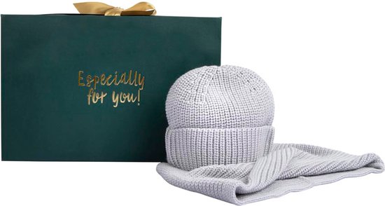 Coffret cadeau Classic Boys Kids Mini Beanie et Col NOS