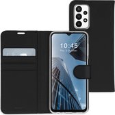 Accezz Hoesje - Geschikt voor Samsung Galaxy A23 (5G) - Wallet Softcase Bookcase - Zwart