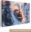 Stoomtrein - Winter