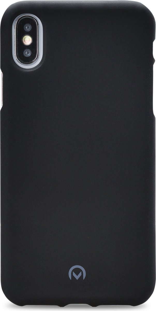 Mobilize Hoesje geschikt voor Apple iPhone XS Telefoonhoesje Flexibel TPU | Mobilize Gelly Backcover | iPhone XS Case | Back Cover - Zwart