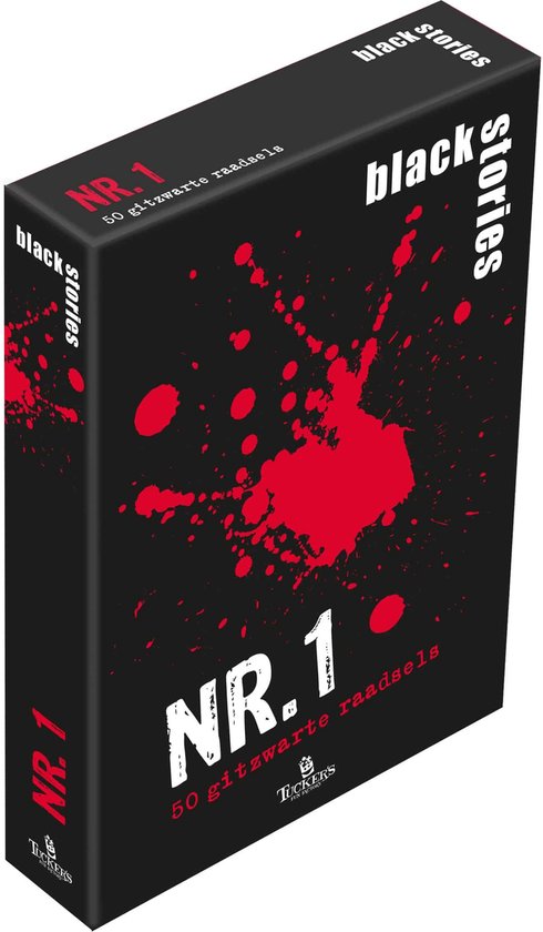 Tucker's Fun Factory denkspel black stories 1 raadselspel volwassenen.