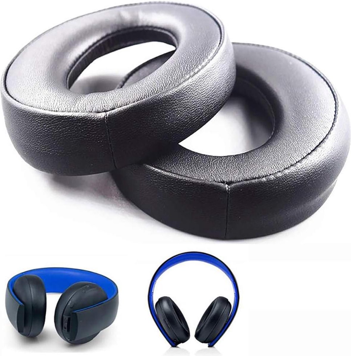 Oorkussens Sony PS3 PS4 Goud Draadloze Hoofdtelefoon CECHYA-0083 Zwart