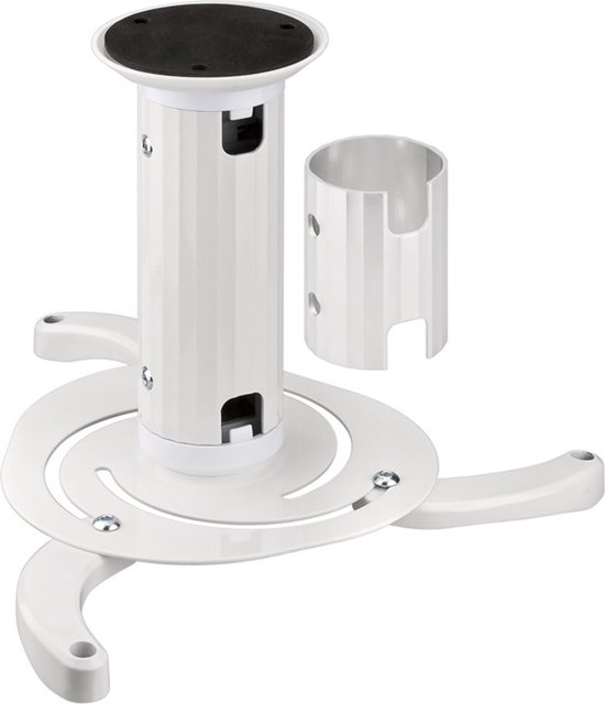 goobay Projector Ceiling Mount (Medium) White - Accessoire voor video techniek