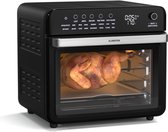 Bol.com Klarstein Air Glaze Digital Heteluchtfriteuse / Air fryer - 2100 W - 16 Programma's - App - 34 Liter - Incl. Accessoires... aanbieding