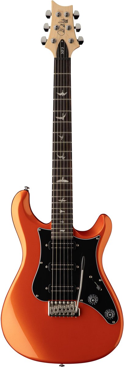 PRS SE NF3 Rosewood Metallic Orange - Elektrische gitaar